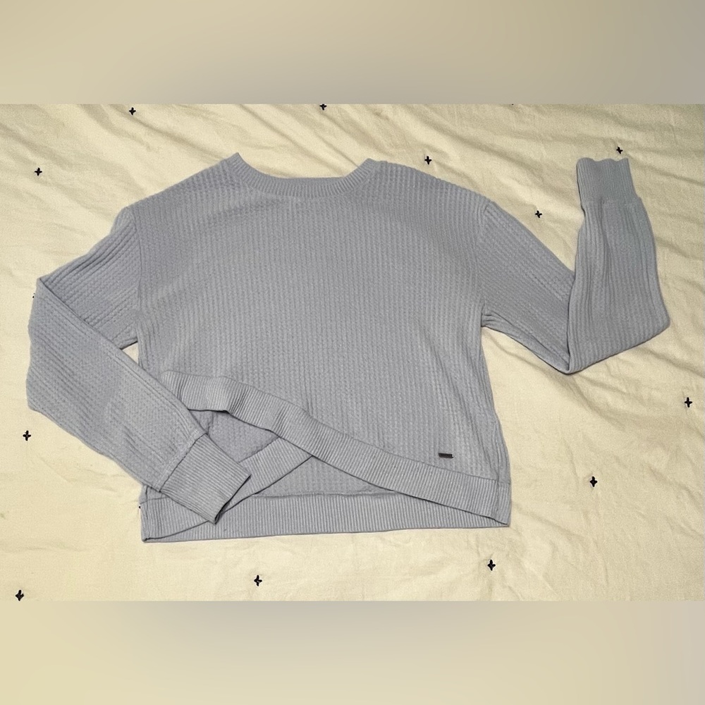 Hollister light blue long sleeve